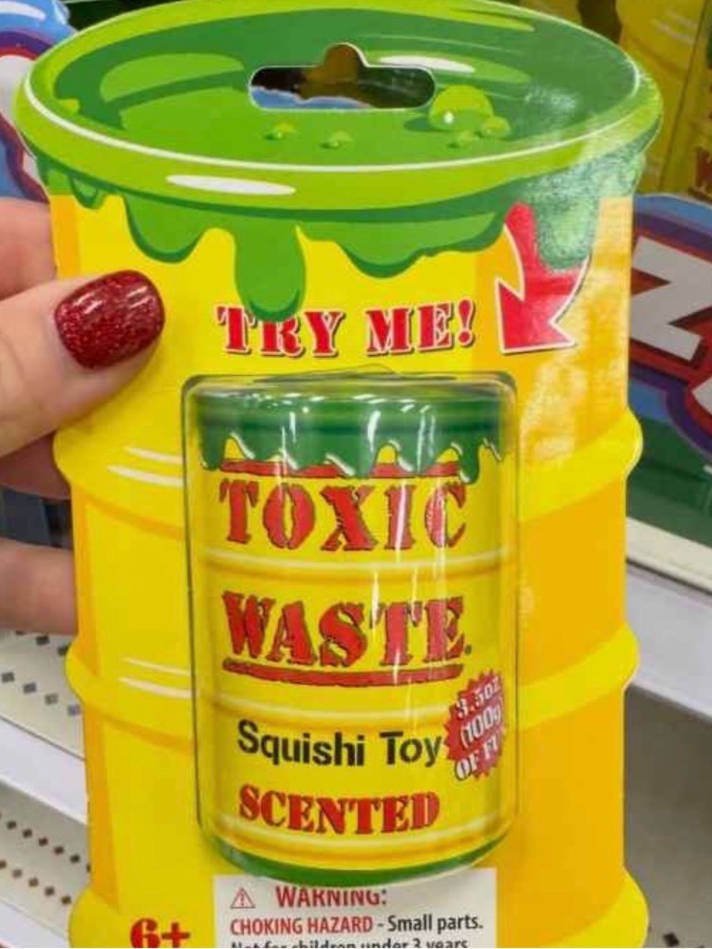 Toxic Waste Scented Squishi Toy - Brand New In Package